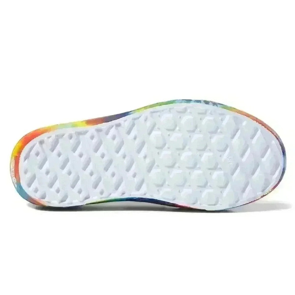 Vans Tie Dye Rubber Slip on Trek Shoes Men's Size 10 Colorful Multicolor - Picture 6 of 7